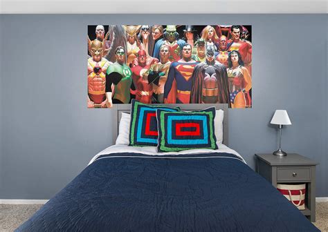 DC Comics Heroes Mural Wall Decal | Shop Fathead® for Justice League Decor