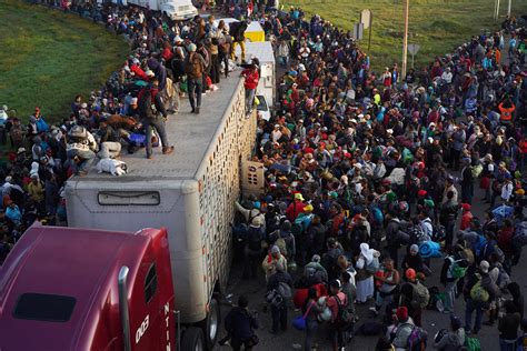 The Migrant Caravan Part Two: Sunday’s Rush on our Border - Mark Hasara