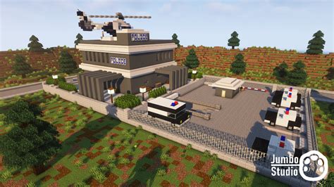 A Police Station - Map Minecraft Map