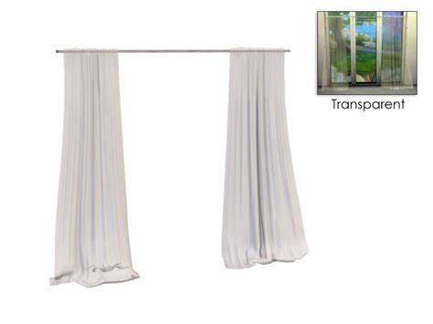 The Sims Resource Emerson Sheer Curtains