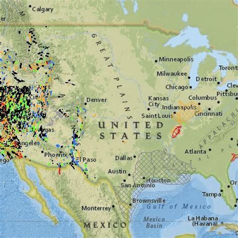 Fault Lines Usa Map