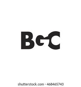 Bgc Logo Vector Graphic Branding Letter Stock Vector (Royalty Free ...