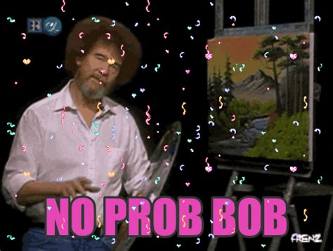 bob ross | GIF | PrimoGIF