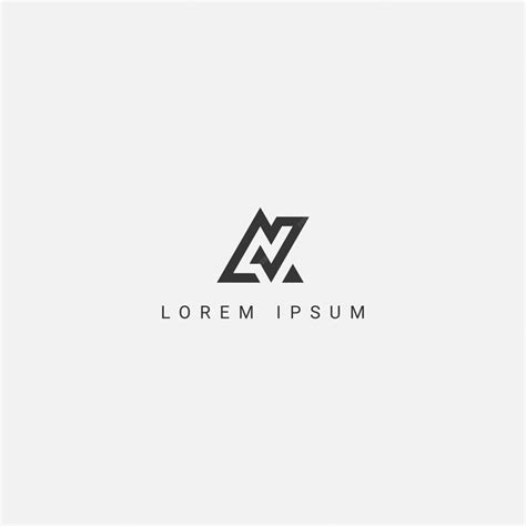 Premium Vector | Outstanding professional letter AN NA logo design ...