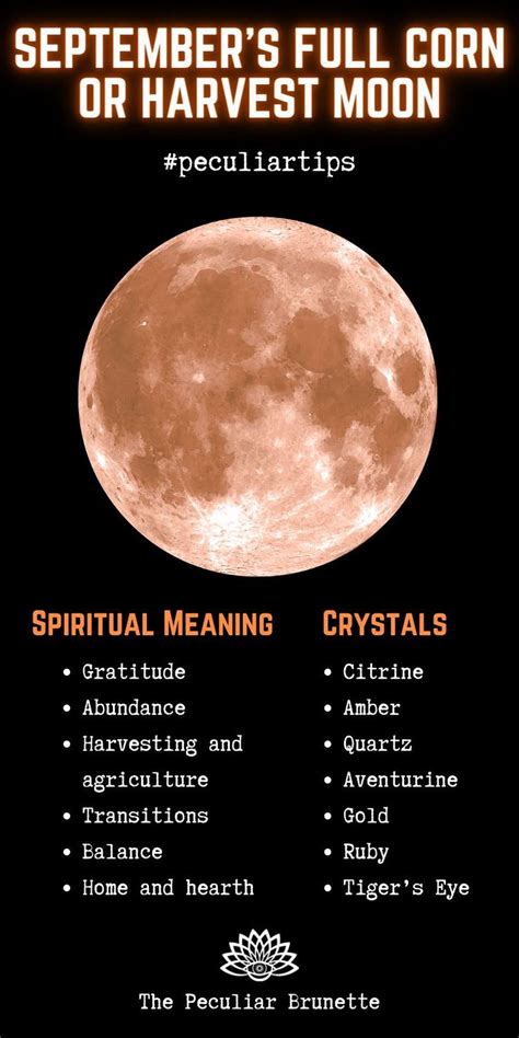 Harvest Moon Spiritual Meaning, Correspondences, and Ritual ...