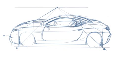 Learn How To Draw One Point Perspective Car One Point Perspective ...