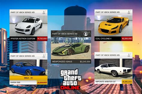 GTA Online next-gen HSW cars ranked according to Top Speed