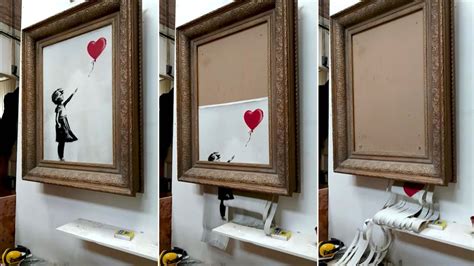 [B!] Banksy reveals he meant to shred entire £1m Girl With Balloon painting