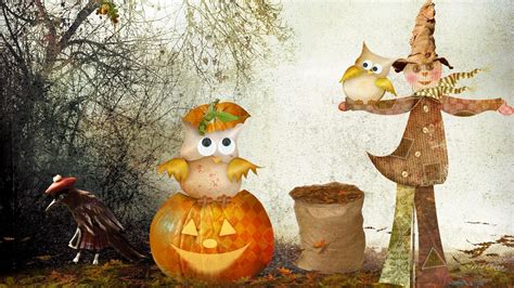 Halloween Owl Wallpapers - Wallpaperboat