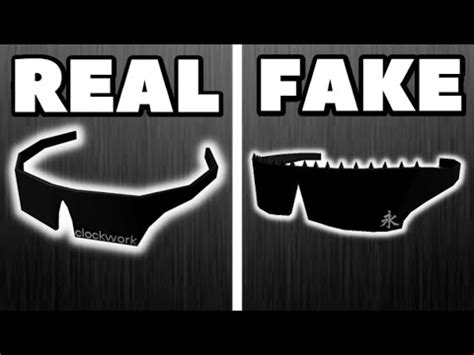 Roblox Clockwork's Shades UGC Copy *BUY NOW* - YouTube