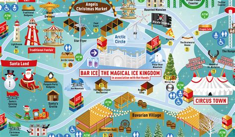 Hyde Park Winter Wonderland Map :: Behance