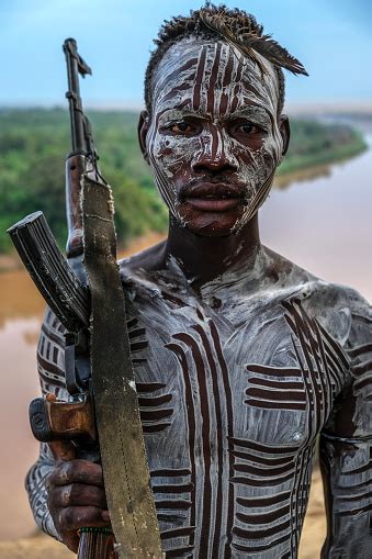 Karo Tribe Omo Valley Ethiopia Stock Photo - Download Image Now - iStock