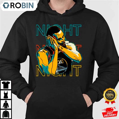 Night Night Active Steph Curry Night Night Shirt - RobinPlaceFabrics