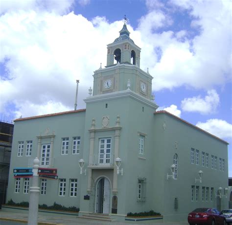 Antigua alcaldía del pueblo de Carolina, Puerto Rico. Foto tomada por ...