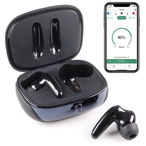 Rechargeable Bluetooth Hearing Aids Customizable with APP | In the Ear ...