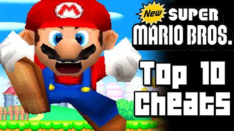 New Super Mario Bros TOP 10 CHEATS (DS) - YouTube