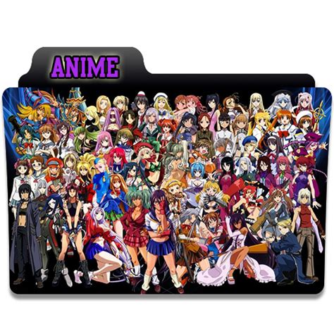 Custom Anime Folder Icons