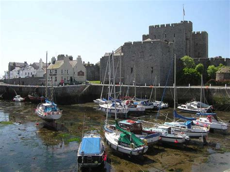 Castle Rushen Castletown IOM - Britain All Over Travel Guide