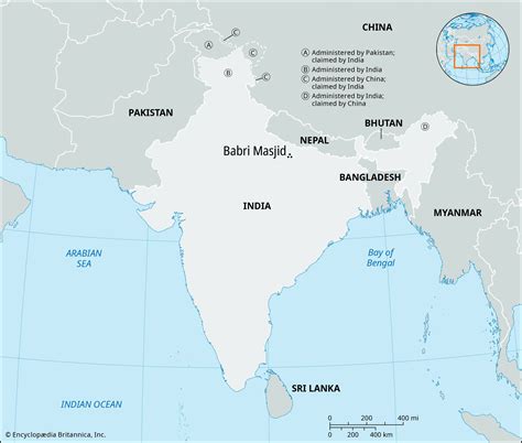 Ayodhya On India Map - Gretna Hildegaard