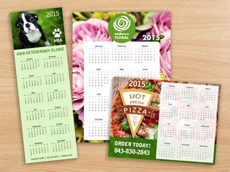 Custom Magnetic Calendar Printing | 25% Off at Smartpress.com Calendar ...