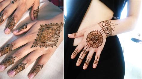 Latest Minimal Mehndi Designs: Dainty Wedding Mehendi Designs for ...