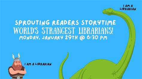 Worlds Strangest Librarians Storytime, Bellwood-Antis Public Library ...