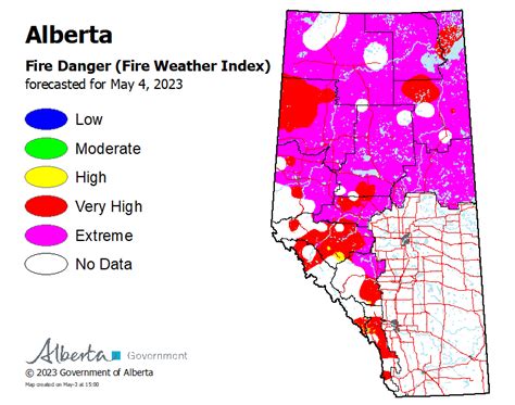 Slave Lake Forest Area Wildfire Update-May 4, 2023 - Fire Restriction