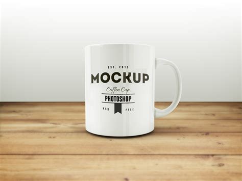 Coffee Mug Free MockUp PSD