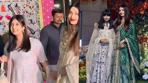 Aaradhya Bachchan flaunts new hairstyle at the Ambani wedding; fans say ...