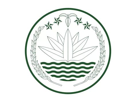 National emblem of Bangladesh Logo PNG vector in SVG, PDF, AI, CDR format