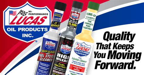 Lucas Oil Fuel Additives Available in Select Convenience Store Shelves ...