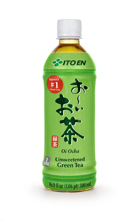 Ito En Oi Ocha Unsweetened Green Tea, Zero Calories, 16.9 fl oz. (12 ...