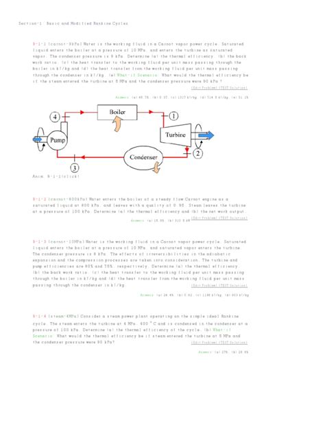 Engineering Thermodynamics - Problems and Solutions, Chapter-9 | PDF ...