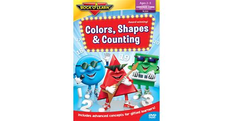 Colors, Shapes & Counting DVD - RL-944 | Rock N Learn | DVD & VHS