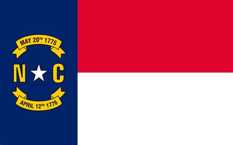 Desktop Wallpapers USA North Carolina Flag 3840x2400