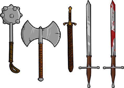 Medieval Weapons - The Middle Ages - Facts For Kids 3A2