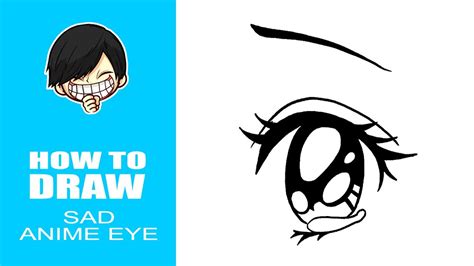 How to draw Sad Anime Eye step by step - YouTube