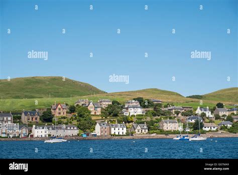 Campbeltown harbour argyll kintyre peninsula hi-res stock photography ...