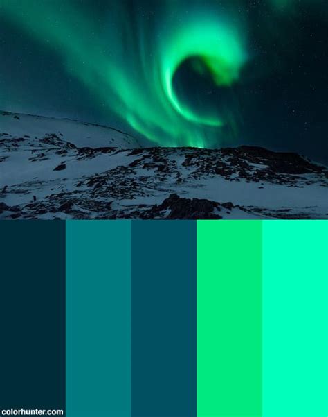 Aurora Borealis Color Palette