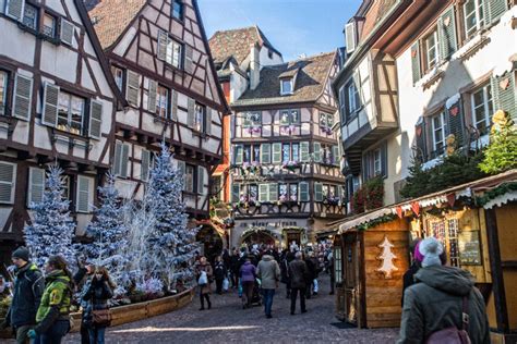 Postcard from Colmar Christmas Market Alsace