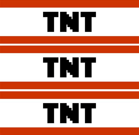 Printable Minecraft Templates TNT Minecraft Png, Minecraft Templates ...