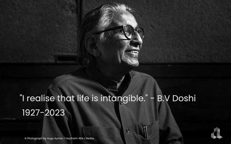 Architect B.V.Doshi - ArchitectureLive!