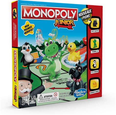 Hasbro Monopoly junior (FR): Amazon.co.uk: Toys & Games