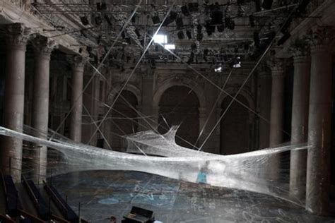 Strange world: World’s Largest Spider Web Ever Spun