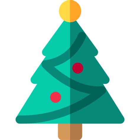 Christmas tree Basic Rounded Flat icon