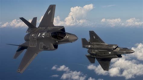 Two Lockheed Martin F-35 Lightning II Wallpaper Download 3840x2160