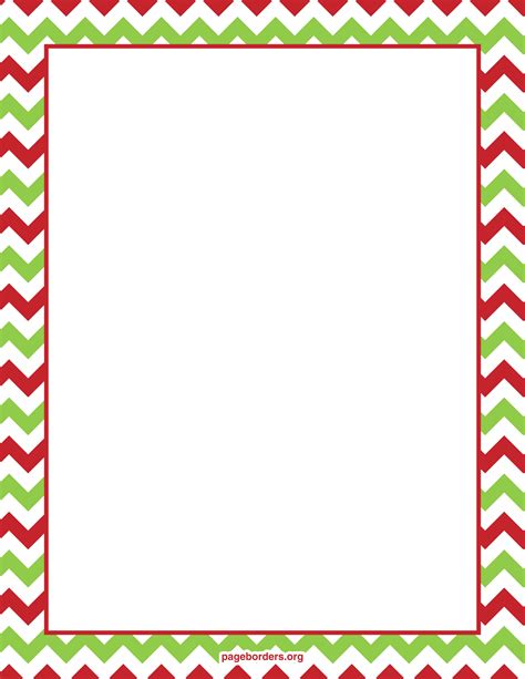 Free Christmas Clipart Borders Printable