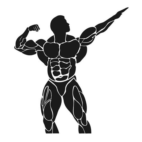 bodybuilding concept, muscles | Bodybuilding logo, Gym art, Gym wallpaper