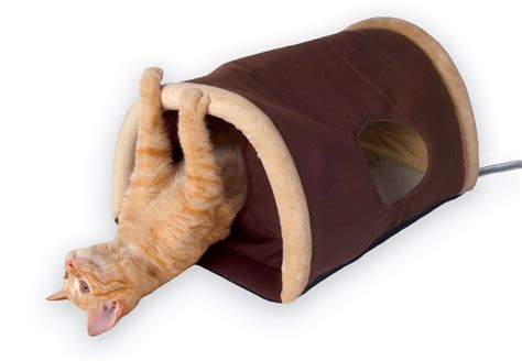 K Outdoor Heated Kitty Camper, Measures 14 by 20 Inches | Heated cat ...