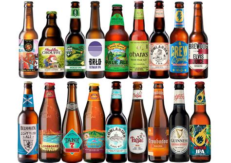 Internationales Craft Beer Paket mit 18 Bierflaschen